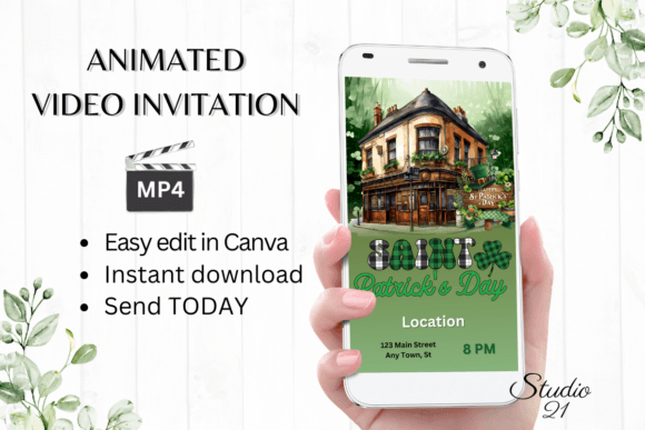 Animated St. Patrick's Day Invitation: A Practical Digital Solution
