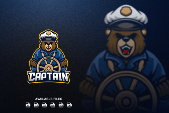 Bear Captain Logo: A Versatile Brand Identity