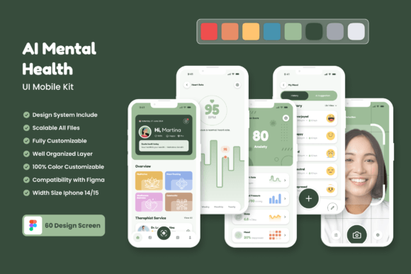 Building Better Mental Health Apps with the Ai Mental Health App Mobile UI KIT