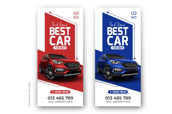 Car Roll Up Banner Design Template Guide