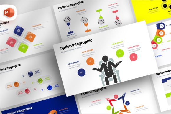 Evaluating the Option Infographic PowerPoint Template for Professional Presentations