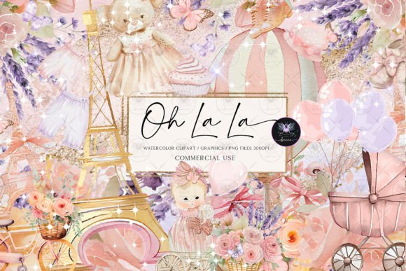 Evaluating the Paris Baby Oh Lala Clipart Bundle for Nursery and Event Design