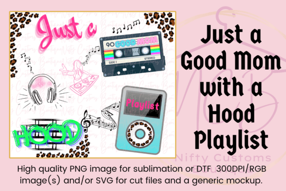 Hood Playlist Mom Tumbler: Redefining Motherhood with Style and Sound