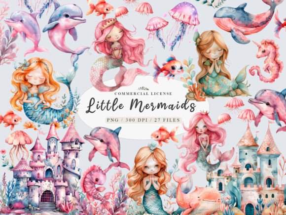 Little Mermaid Png and Cute Mermaid Clipart: A Practical Asset Evaluation