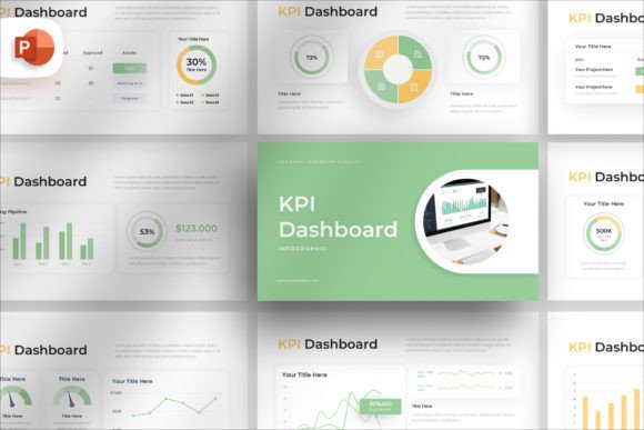 Modern Soft KPI Dashboard PowerPoint: A Strategic Tool for Visual Data Storytelling