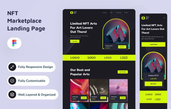 NFT Marketplace Landing Page Design Guide