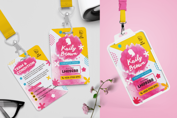 Professional ID Card Template for Every Business
