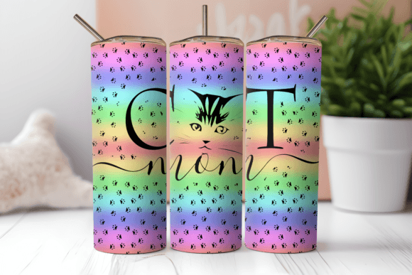 Rainbow Cat Mom 20oz Tumbler Wrap: A Guide to Flawless Sublimation Results