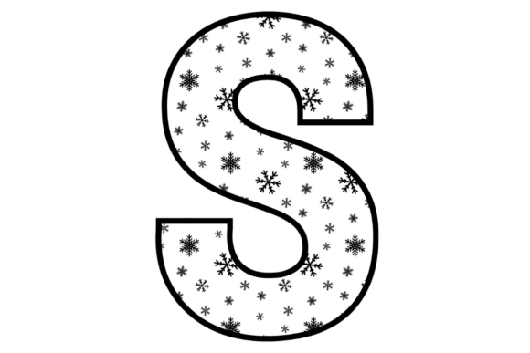 Snowflake Winter Black Alphabet Cliparts: A Practical Review