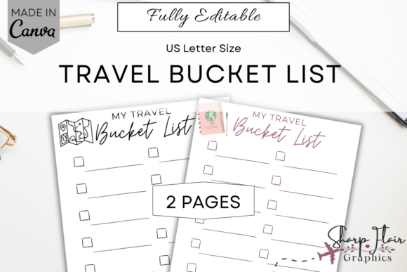 Strategic Wanderlust: How an Editable Travel Bucket List Template Transforms Dreaming into Doing