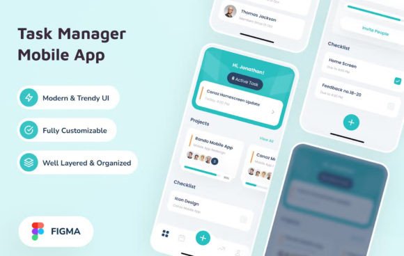Task Manager Mobile App: Designing for Modern Productivity